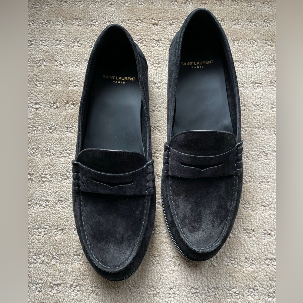 YSL (Yves Saint Laruant) Suede Loafers (Men’s size 8.5)